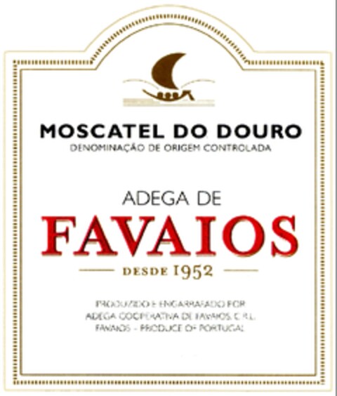 MOSCATEL DO DOURO ADEGA DE FAVAIOS Logo (EUIPO, 21.04.2009)