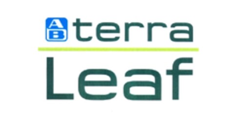 AB terra Leaf Logo (EUIPO, 09/25/2009)