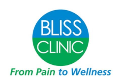 BLISS CLINIC From Pain to Wellness Logo (EUIPO, 06/06/2011)