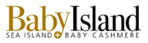 BabyIsland - SEA ISLAND+BABY CASHMERE Logo (EUIPO, 30.10.2013)