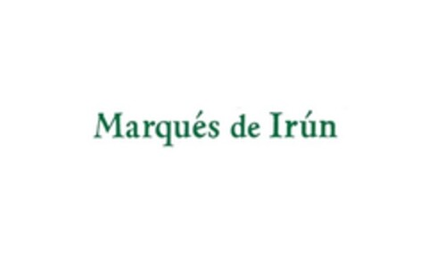 MARQUÉS DE IRÚN Logo (EUIPO, 25.02.2014)