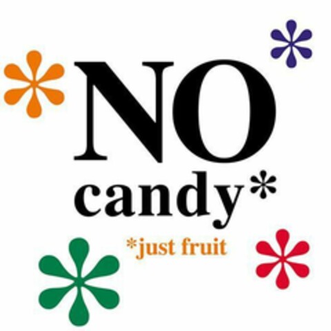 NO CANDY JUST FRUIT Logo (EUIPO, 10.12.2014)