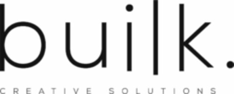 BUILK. CREATIVE SOLUTIONS Logo (EUIPO, 05/25/2018)