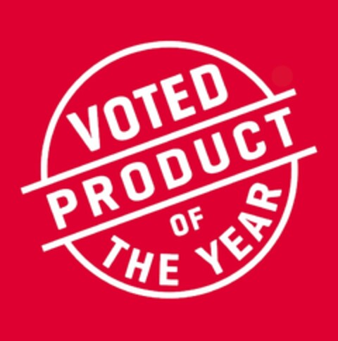 VOTED PRODUCT OF THE YEAR Logo (EUIPO, 11/13/2018)