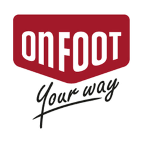 ONFOOT Your way Logo (EUIPO, 11.04.2019)