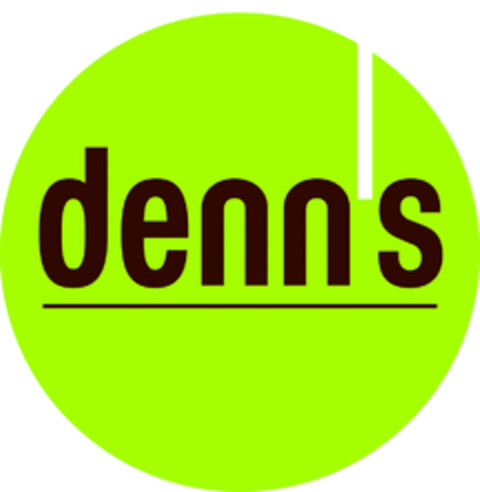 denn's Logo (EUIPO, 27.08.2019)