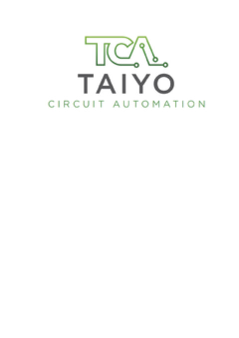 TCA TAIYO CIRCUIT AUTOMATION Logo (EUIPO, 23.09.2020)