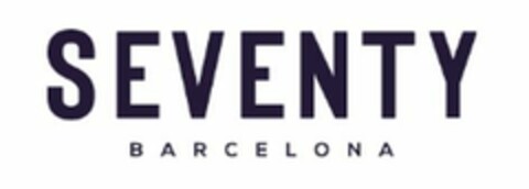 SEVENTY BARCELONA Logo (EUIPO, 12/07/2020)