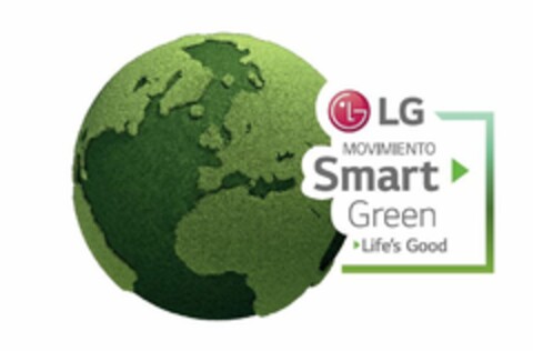 LG MOVIMIENTO Smart Green Life's Good Logo (EUIPO, 23.03.2021)