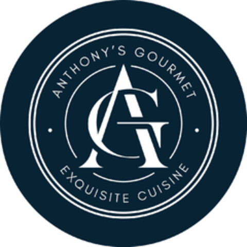 ANTHONY'S GOURMET EXQUISITE CUISINE Logo (EUIPO, 26.11.2021)