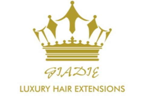 GIADIE LUXURY HAIR EXTENSIONS Logo (EUIPO, 16.06.2022)