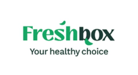 Freshbox Your healthy choice Logo (EUIPO, 07/26/2023)