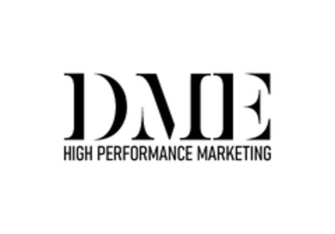 DME HIGH PERFORMANCE MARKETING Logo (EUIPO, 22.03.2024)