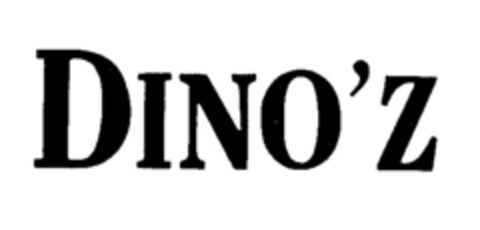DINO'Z Logo (EUIPO, 01.04.1996)
