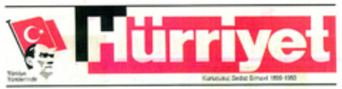 Hürriyet Türkiye Türklerindir Kurucusu: Sedat Simavi 1896-1953 Logo (EUIPO, 12.08.1996)