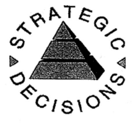 STRATEGIC DECISIONS Logo (EUIPO, 28.07.1997)