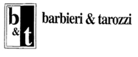 b&t barbieri & tarozzi Logo (EUIPO, 15.07.1998)