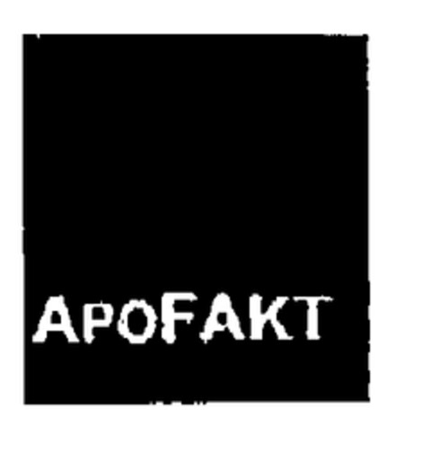 APOFAKT Logo (EUIPO, 09/10/1998)