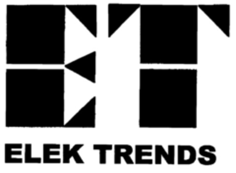 ET ELEK TRENDS Logo (EUIPO, 10.01.2000)