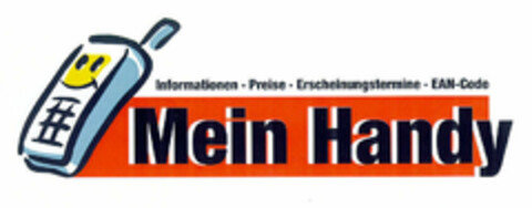 Mein Handy Informationen-Preise-Erscheinungstermine-EAN-Code Logo (EUIPO, 02.01.2001)