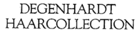 DEGENHARDT HAARCOLLECTION Logo (EUIPO, 24.06.2003)