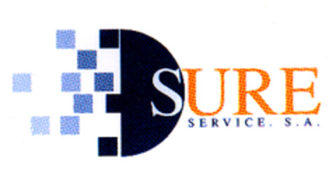 SURE SERVICE. S. A. Logo (EUIPO, 29.07.2004)