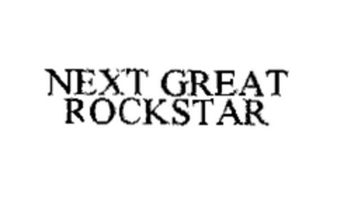 NEXT GREAT ROCKSTAR Logo (EUIPO, 23.03.2005)