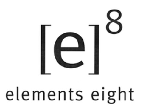 [e]8 elements eight Logo (EUIPO, 27.04.2006)