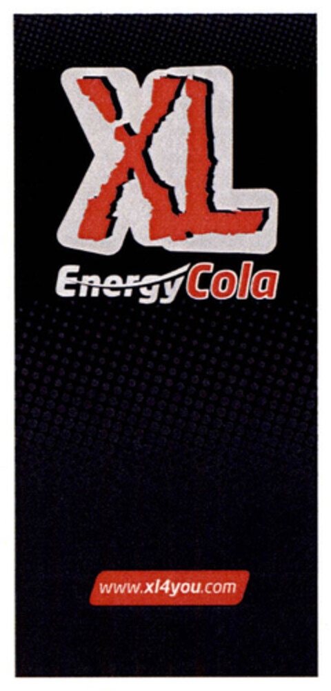 XL Energy Cola www.xl4you.com Logo (EUIPO, 08.08.2007)