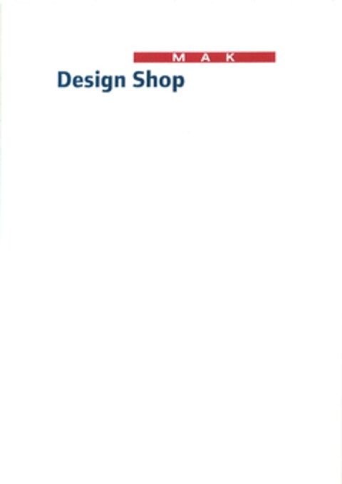 MAK Design Shop Logo (EUIPO, 19.08.2010)