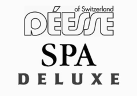 DÉESSE of Switzerland SPA DELUXE Logo (EUIPO, 14.08.2012)