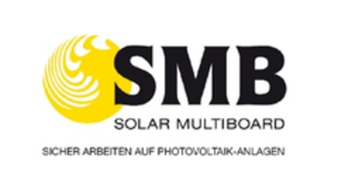 SMB SOLAR MULTIBOARD SICHER ARBEITEN AUF PHOTOVOLTAIK-ANLAGEN Logo (EUIPO, 10/11/2012)