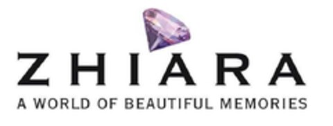 ZHIARA A WORLD OF BEAUTIFUL MEMORIES Logo (EUIPO, 29.04.2013)