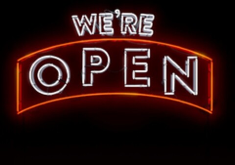 WE'RE OPEN Logo (EUIPO, 26.03.2015)