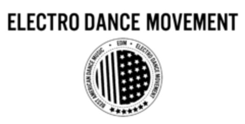 edm ELECTRO DANCE MOVEMENT best american dance music Logo (EUIPO, 03.08.2015)