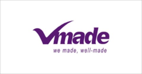 Vmade we made, well-made Logo (EUIPO, 01.06.2016)