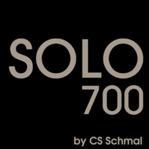 SOLO 700 by CS Schmal Logo (EUIPO, 11.10.2016)