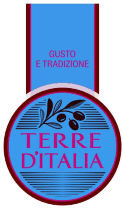 TERRE D'ITALIA GUSTO E TRADIZIONE Logo (EUIPO, 09/19/2019)