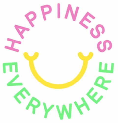 HAPPINESS EVERYWHERE Logo (EUIPO, 16.10.2019)