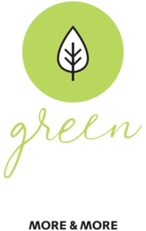 green MORE & MORE Logo (EUIPO, 28.10.2019)
