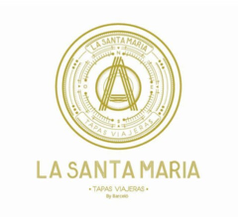 LA SANTA MARÍA TAPAS VIAJERAS By Barceló Logo (EUIPO, 14.01.2020)