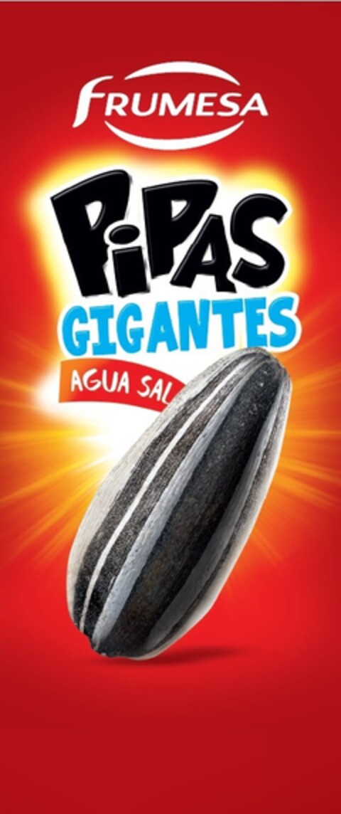 FRUMESA PIPAS GIGANTES AGUA SAL Logo (EUIPO, 14.10.2020)
