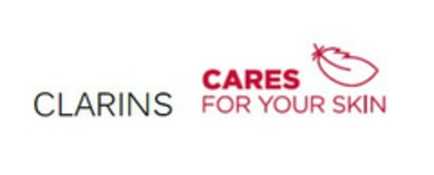 CLARINS CARES FOR YOUR SKIN Logo (EUIPO, 01.02.2021)