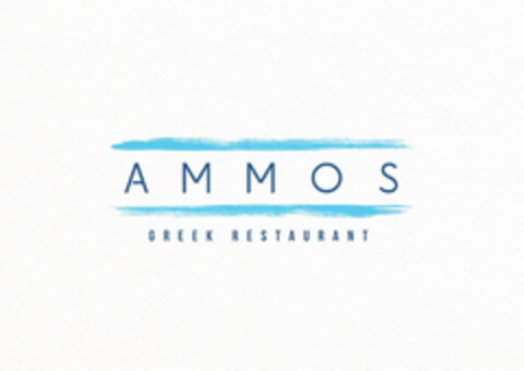 AMMOS GREEK RESTAURANT Logo (EUIPO, 05.05.2021)
