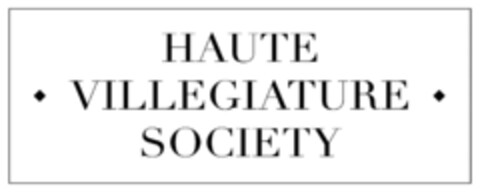 HAUTE VILLEGIATURE SOCIETY Logo (EUIPO, 08.07.2021)
