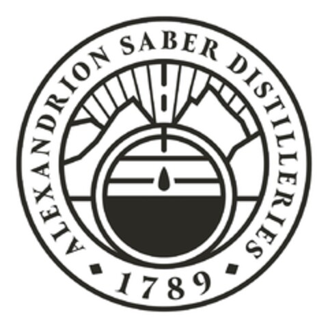 ALEXANDRION SABER DISTILLERIES 1789 Logo (EUIPO, 13.01.2022)