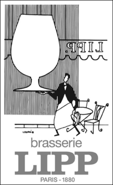 brasserie LIPP PARIS - 1880 Logo (EUIPO, 09/19/2023)