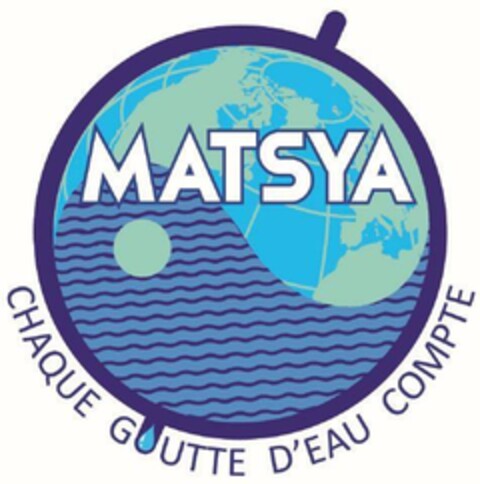 MATSYA CHAQUE GOUTTE D'EAU COMPTE Logo (EUIPO, 09/25/2023)