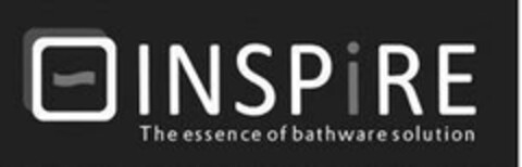 INSPIRE The essence of bathware solution Logo (EUIPO, 09/29/2023)