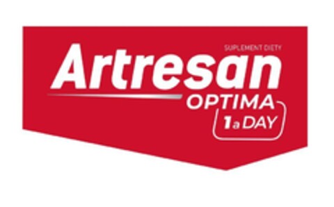 Artresan OPTIMA 1aDAY SUPLEMENT DIETY Logo (EUIPO, 03.11.2023)